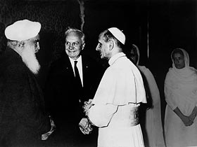 Sant Kirpal Singh with-Pope-aktuell